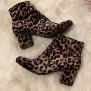 Cheetah Booties